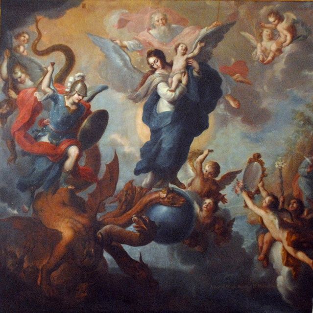 Virgen del Apocalipsis Miguel Cabrera